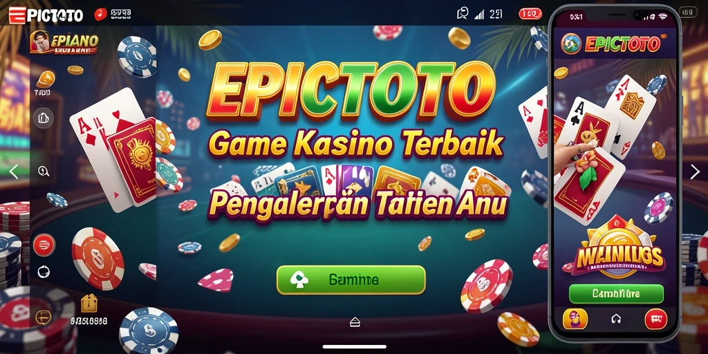 Tampilan gameplay seru di EPICTOTO dengan berbagai pilihan permainan kasino.
