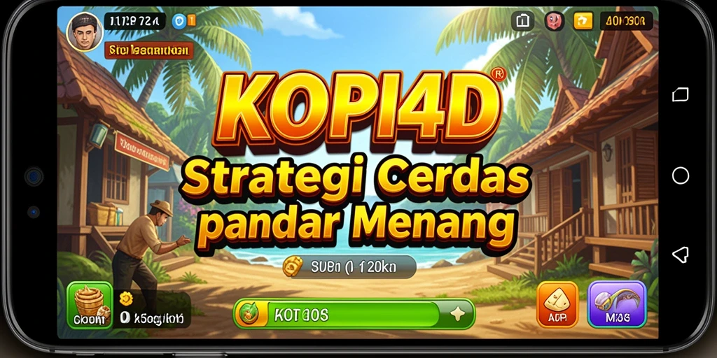 Tampilan gameplay KOPI4D yang menegangkan dan strategis.