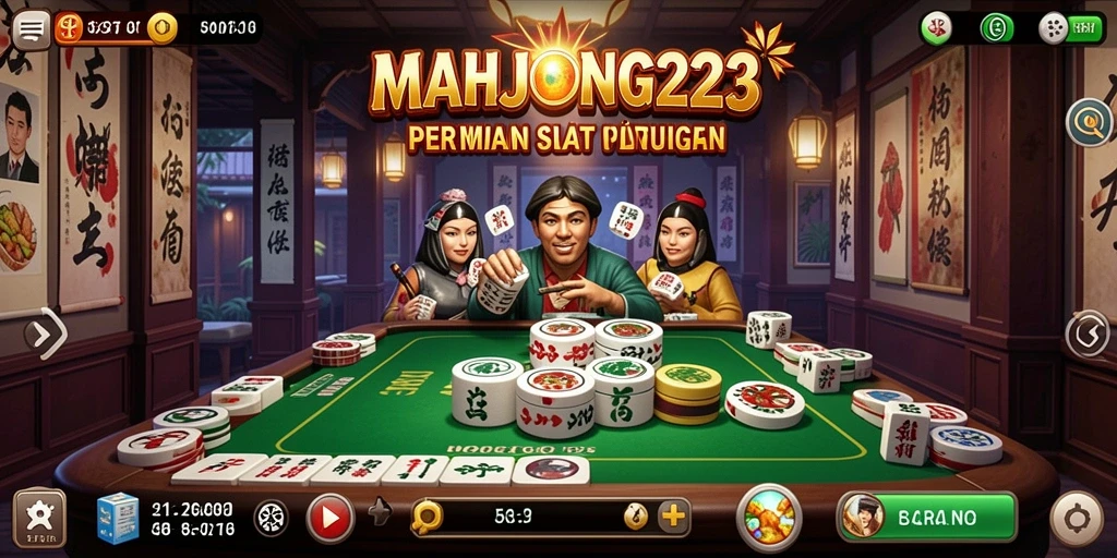 Screenshot gameplay MAHJONG222 menampilkan keseruan bermain slot.