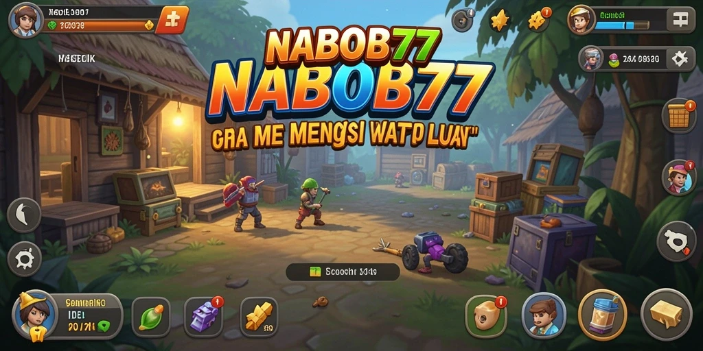 Screenshot NABOB77 menampilkan gameplay seru dan karakter yang sedang berkembang.