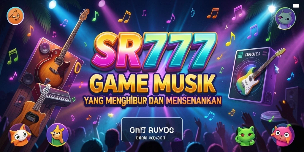 Screenshot gameplay SR777 yang menampilkan interaksi musik yang seru.