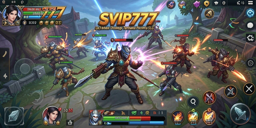Tampilan gameplay menarik dari SVIP777 dengan strategi SLG yang mendebarkan.