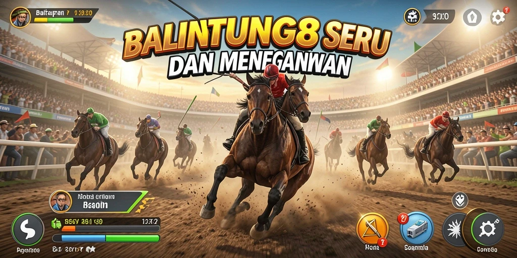 Tampilan gameplay balapan seru dalam UNTUNG88 yang mengasyikkan.
