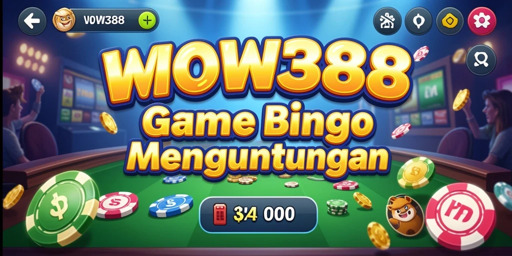 Tampilan gameplay WOW388 yang seru dan interaktif di Bingo.